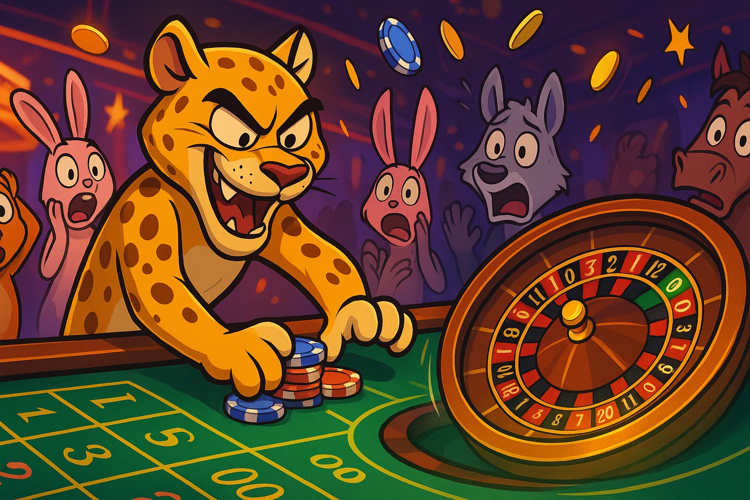 Live Roulette ဂိမ်း Ball လှည်ပတ်မှု